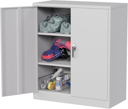 Großer metallschrank mit - großer,