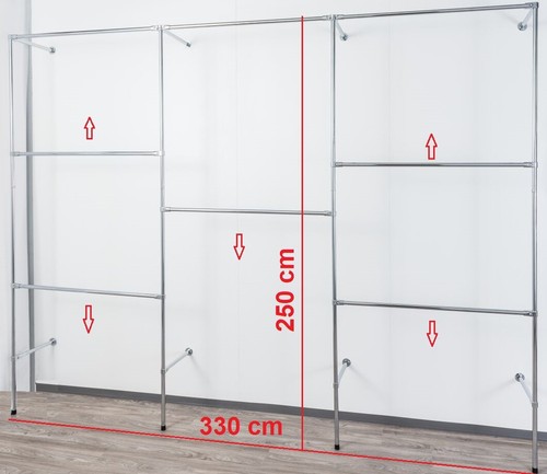 250 hoch wandregal - 250,