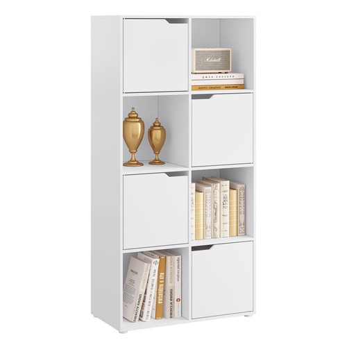 Bücherregal mit türen - bücherregal,