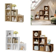 WOLTU Bücherregal mit 6