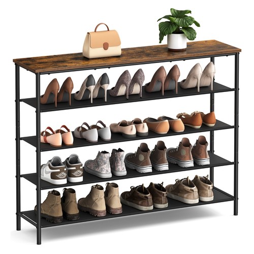 Vasagle schuhregal mit 5 - schuhregal, 4/5