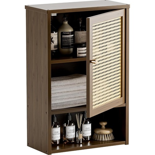Wandregal rattan badezimmer - wandregal,