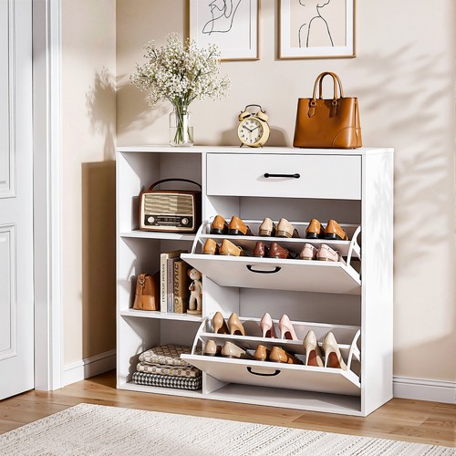 Schuhschrank mit klappen - 2,