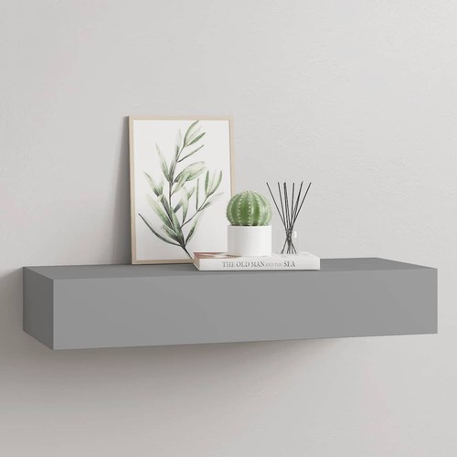 Wandregal mit schublade - wandregal,
