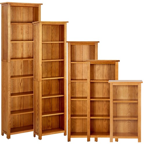 Bücherregal eiche massivholz - eiche,