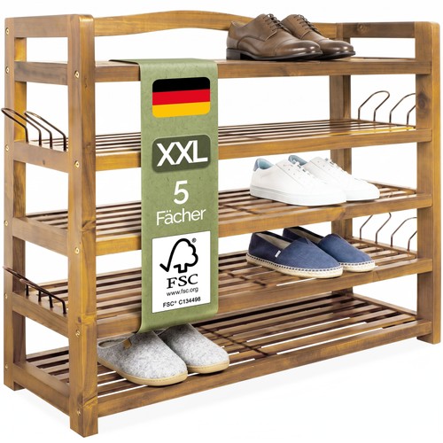 Schuhregal schuhschrank holz - schuhschrank,